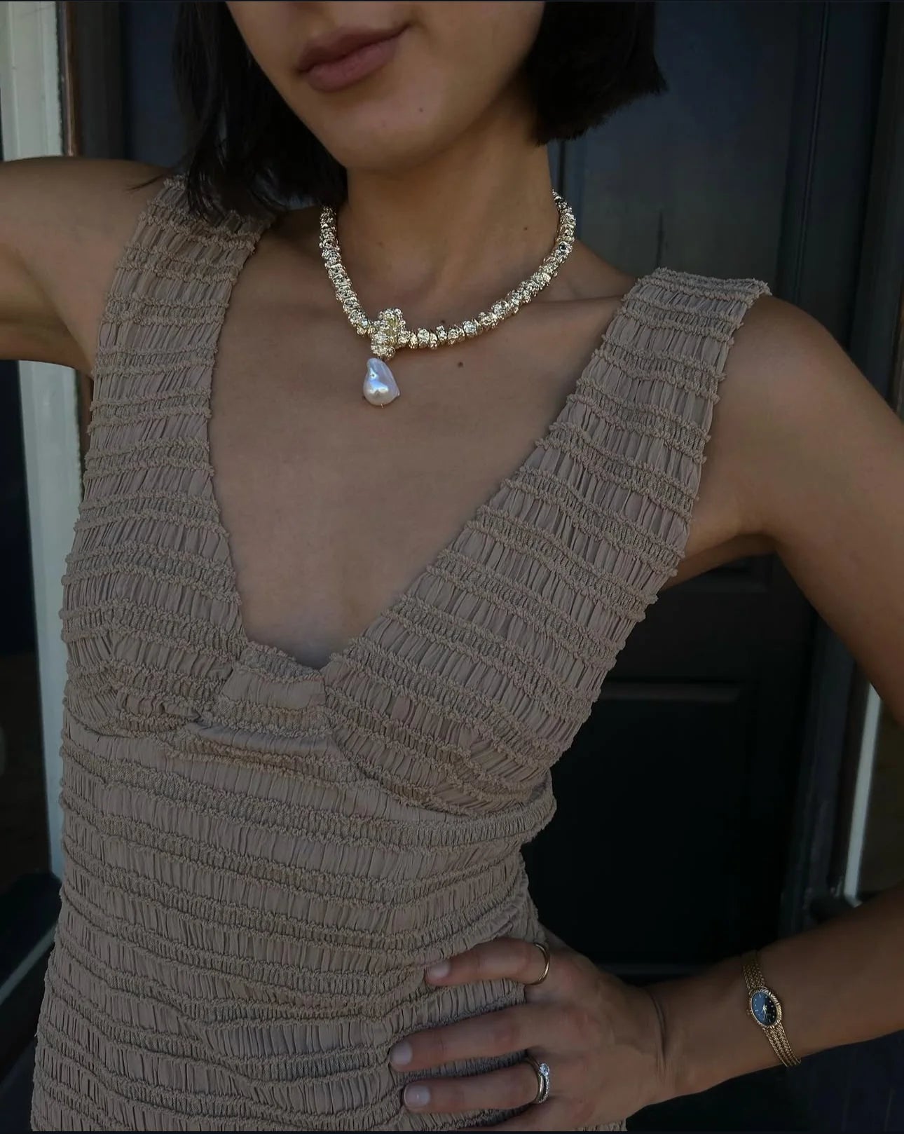 INDIGO & WOLFE Jewel Necklace - Magpie Style