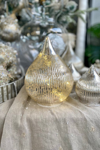 Teardrop Glass Light-up Bulb (16cm)