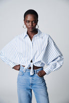 HERZENS Blouse - Azure Superwhite - catalogue view 2