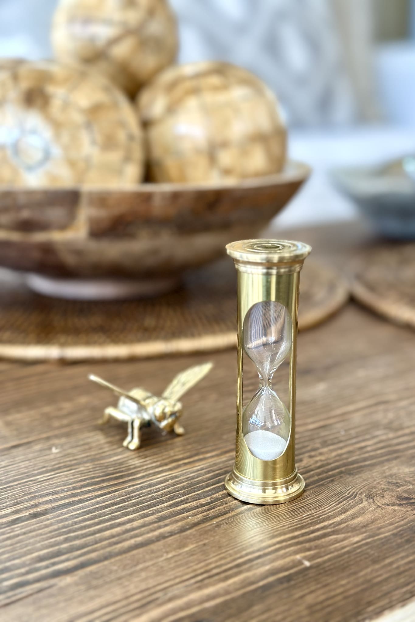 Brass Pipe Sand Timer (2 Minute) - Magpie Style