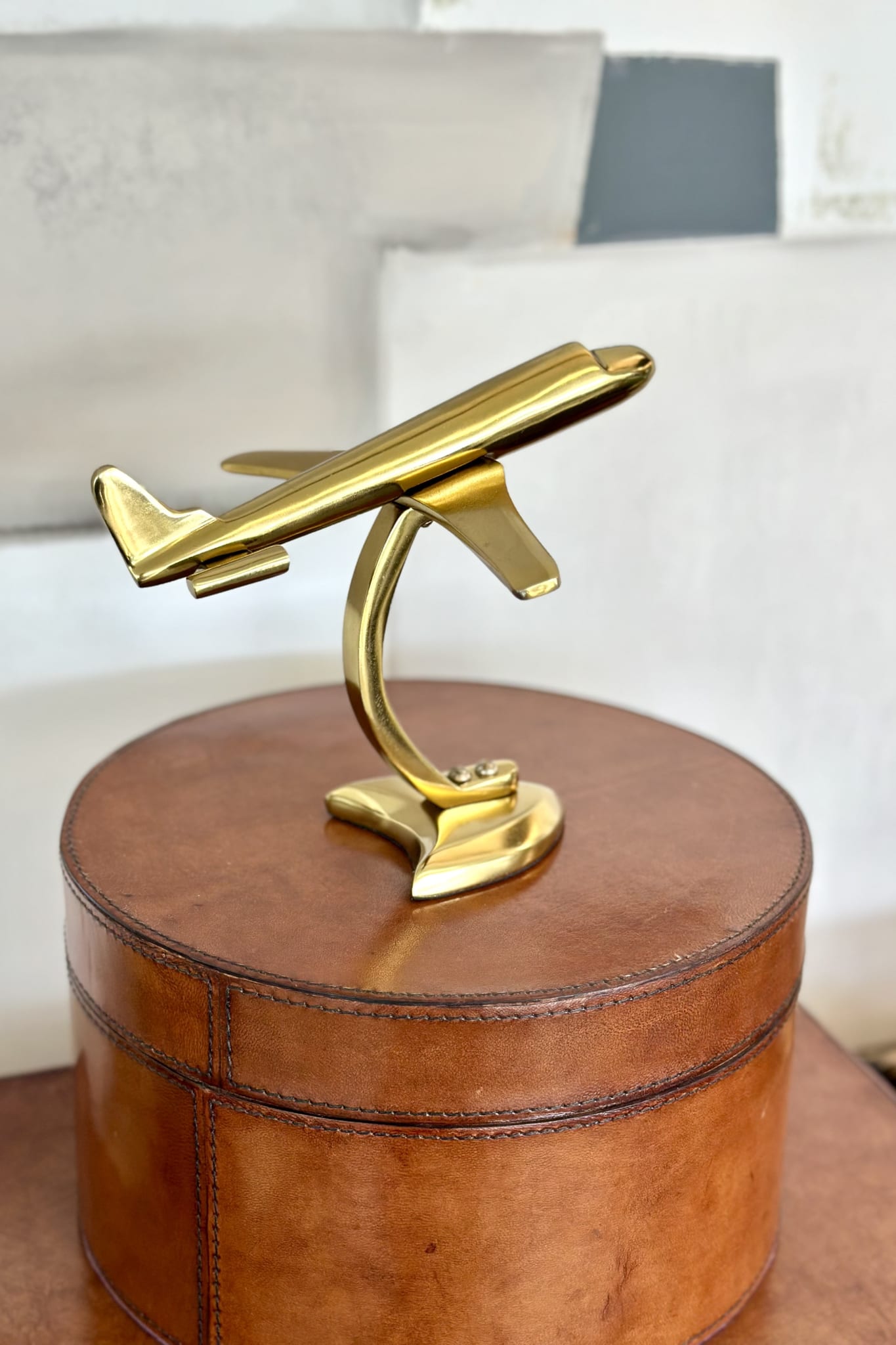 Aluminium Jet Plane - Gold - Magpie Style