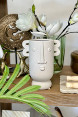 Pedro Face Ceramic Vase - Sml