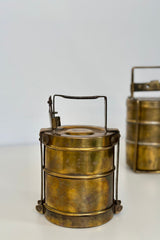 Brass Tiffin Box - Small, India