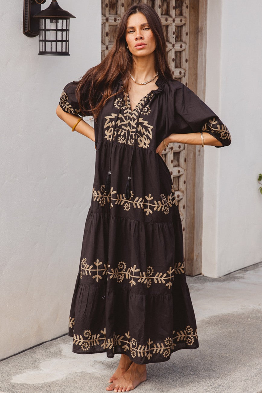 I AM PYLGRYM Julia Dress - Black - Magpie Style