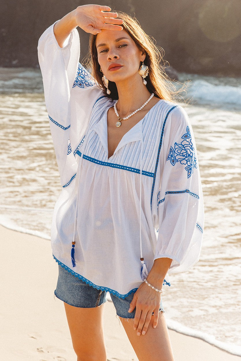 I AM PYLGRYM Byron Top - Sofia Aari - Magpie Style