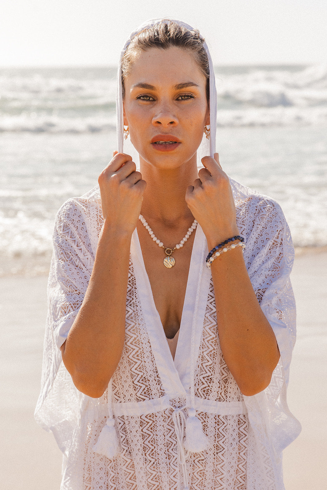 I AM PYLGRYM Sadie Hooded Beach Cover Up Dress - Magpie Style