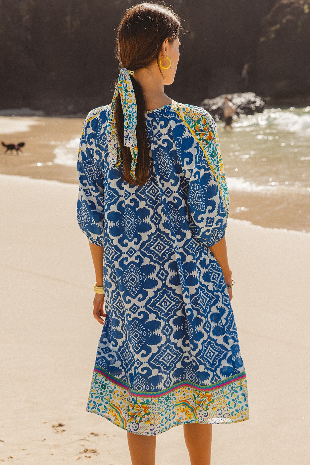 I AM PYLGRYM Sydney Dress - Amalfi Print - Magpie Style