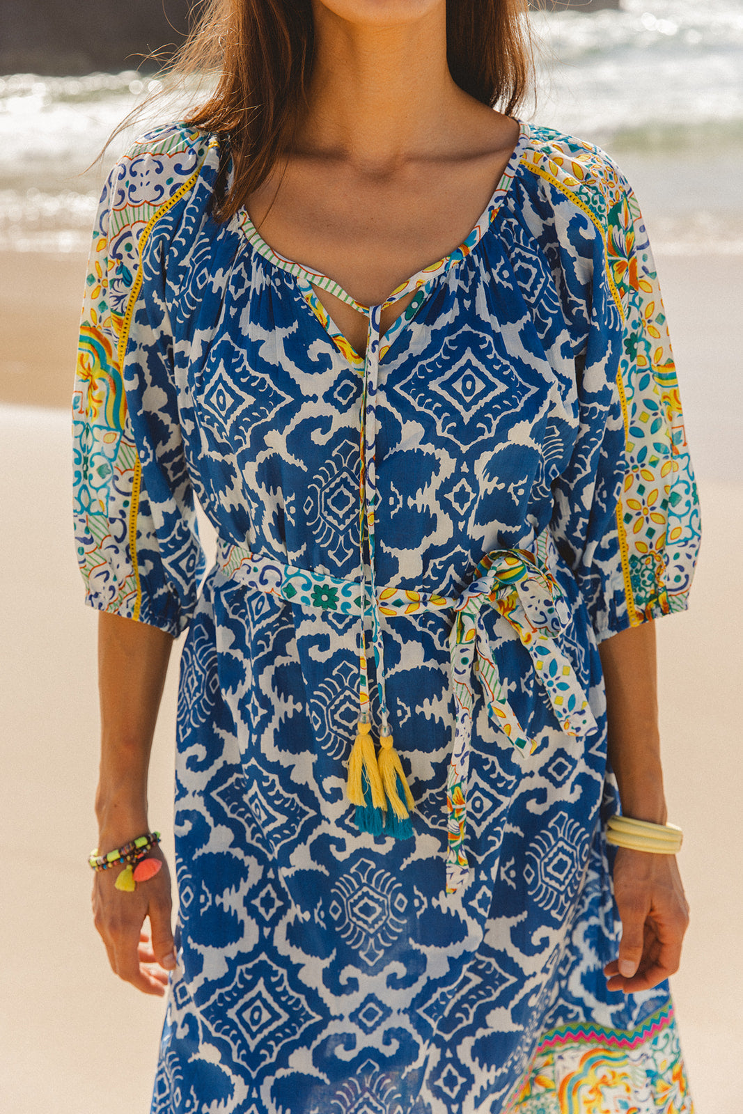 I AM PYLGRYM Sydney Dress - Amalfi Print - Magpie Style