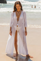 I AM PYLGRYM Eliza Robe - White - Magpie Style