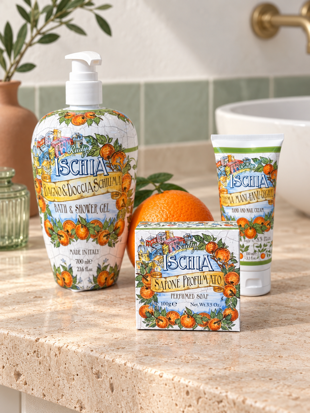 Rudy Ischia Body Wash - 700 ml - Magpie Style