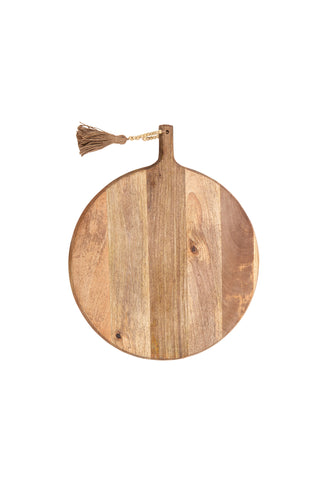 Palermo Wooden Share Board w Tassel