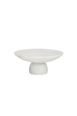 Osklo Modernist Marble Footed Tray