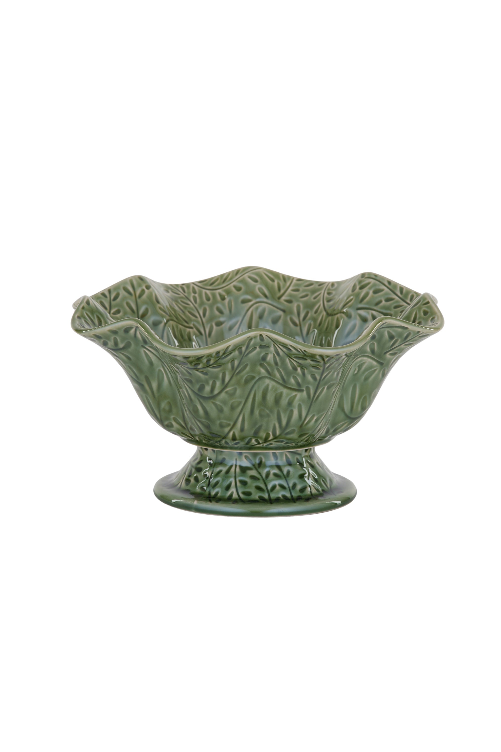 Marseille Ceramic Footed Bowl - Magpie Style