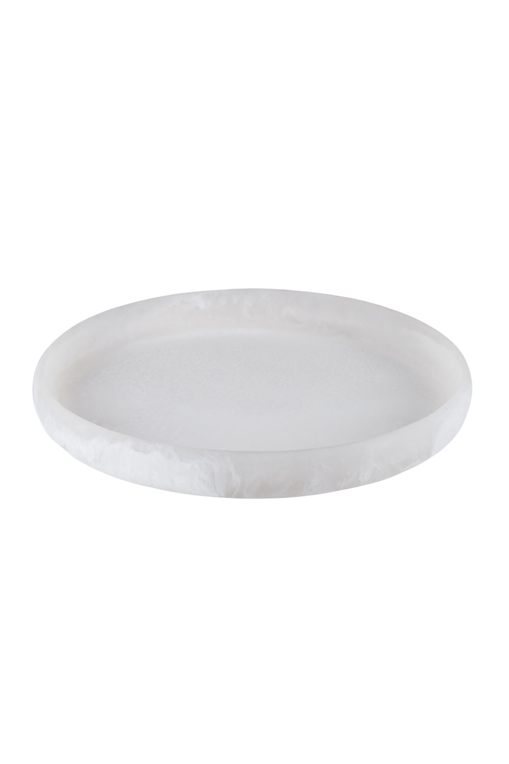 Pearl Resin Round Tray