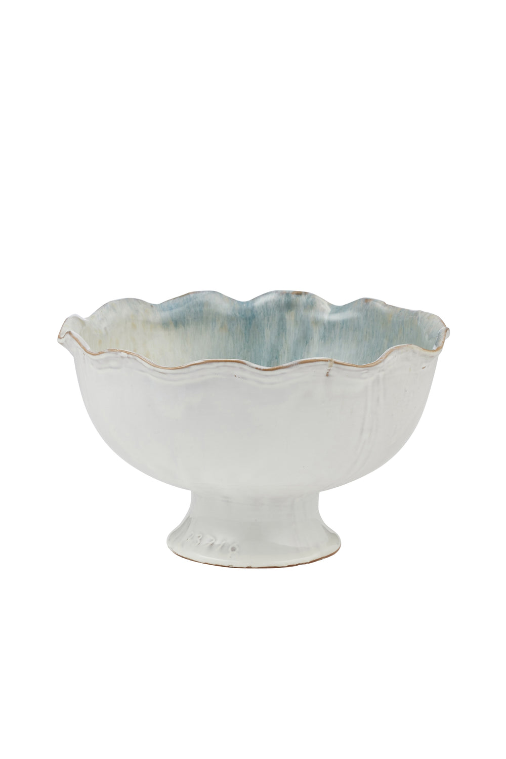 Coastal Pedestal Serving Bowl