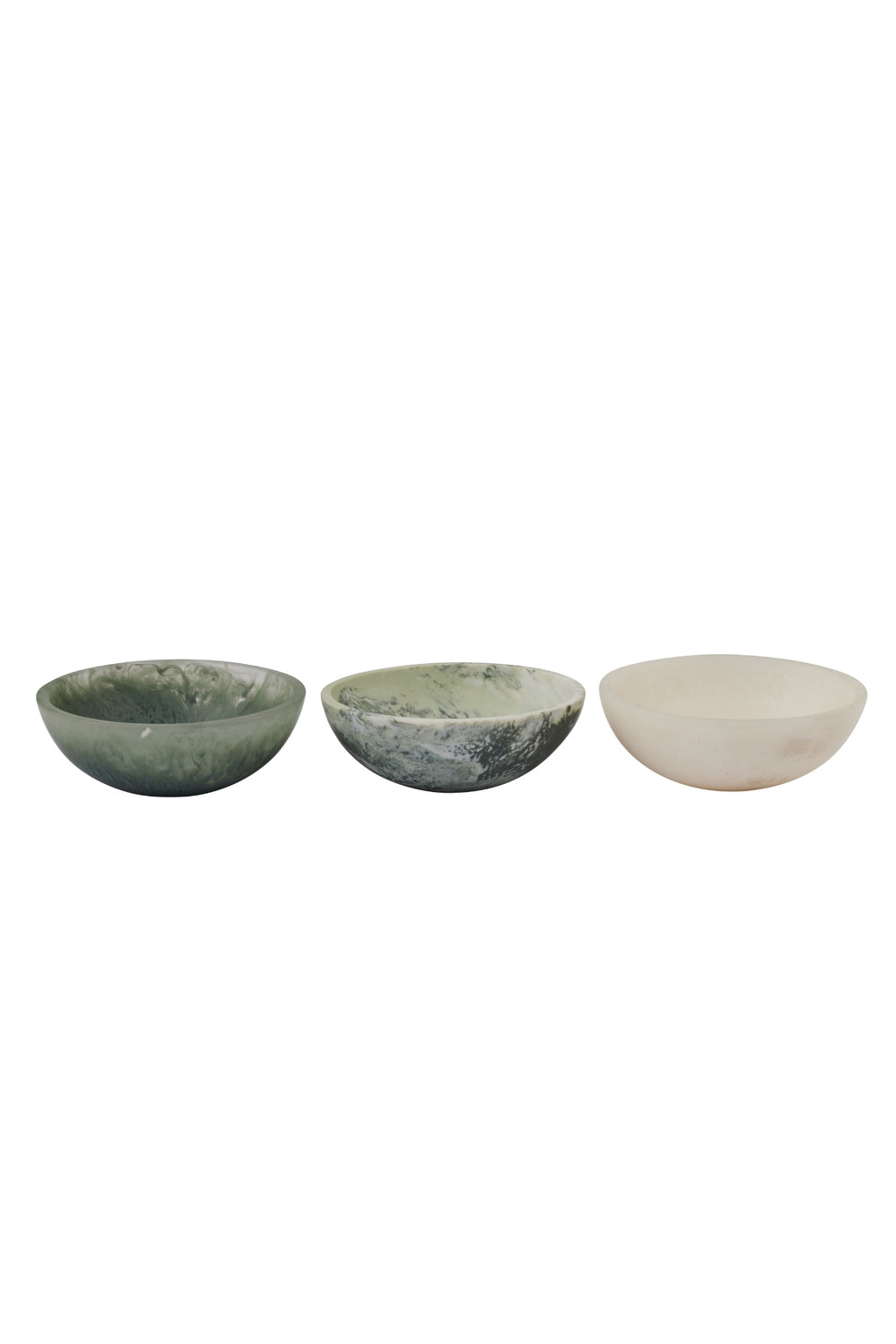 Marbled Resin Bowl Set of 3