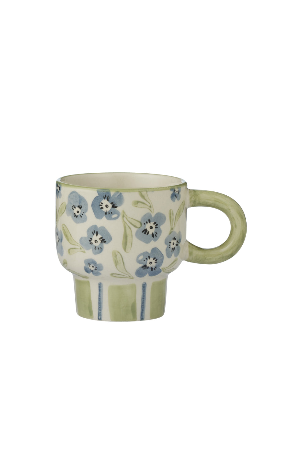 Blue Blossom Ceramic Mug