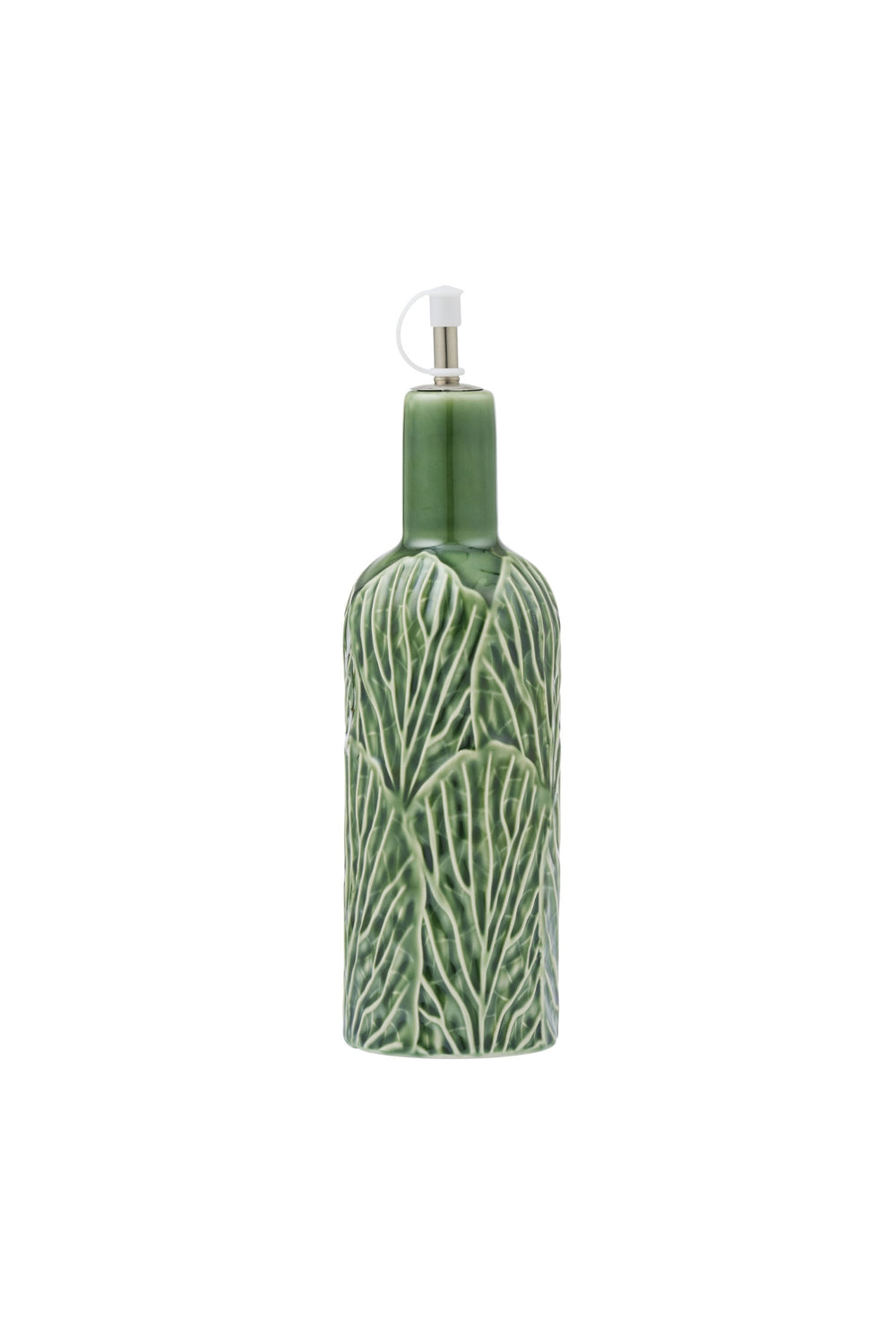 Botanical Ceramic Oil Bottle