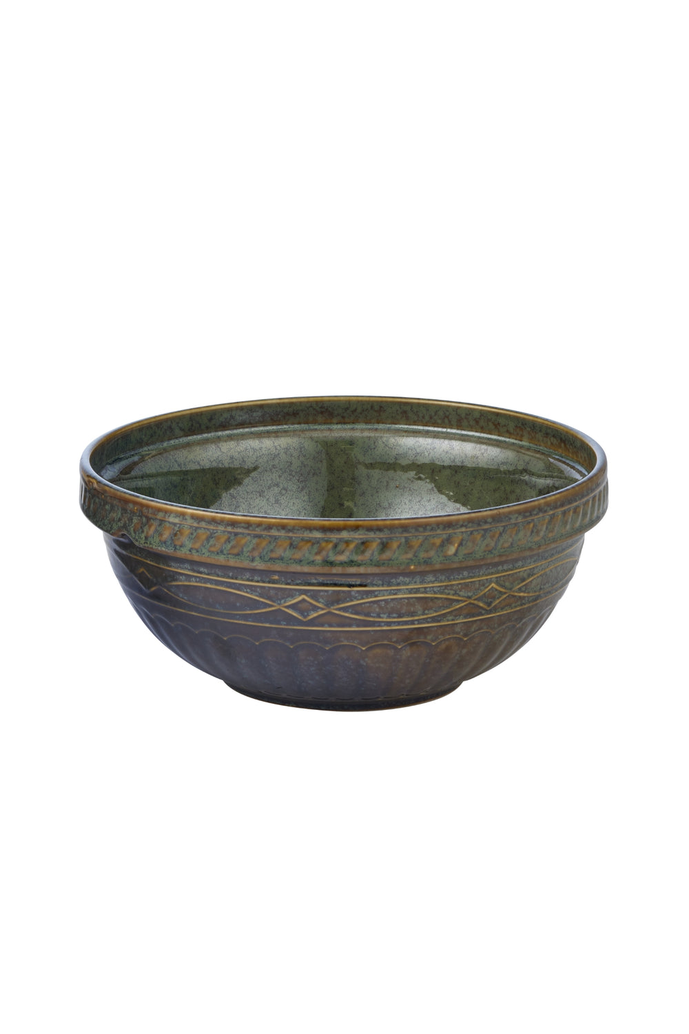 Moss Heirloom Stoneware Serving Bowl – 2XL