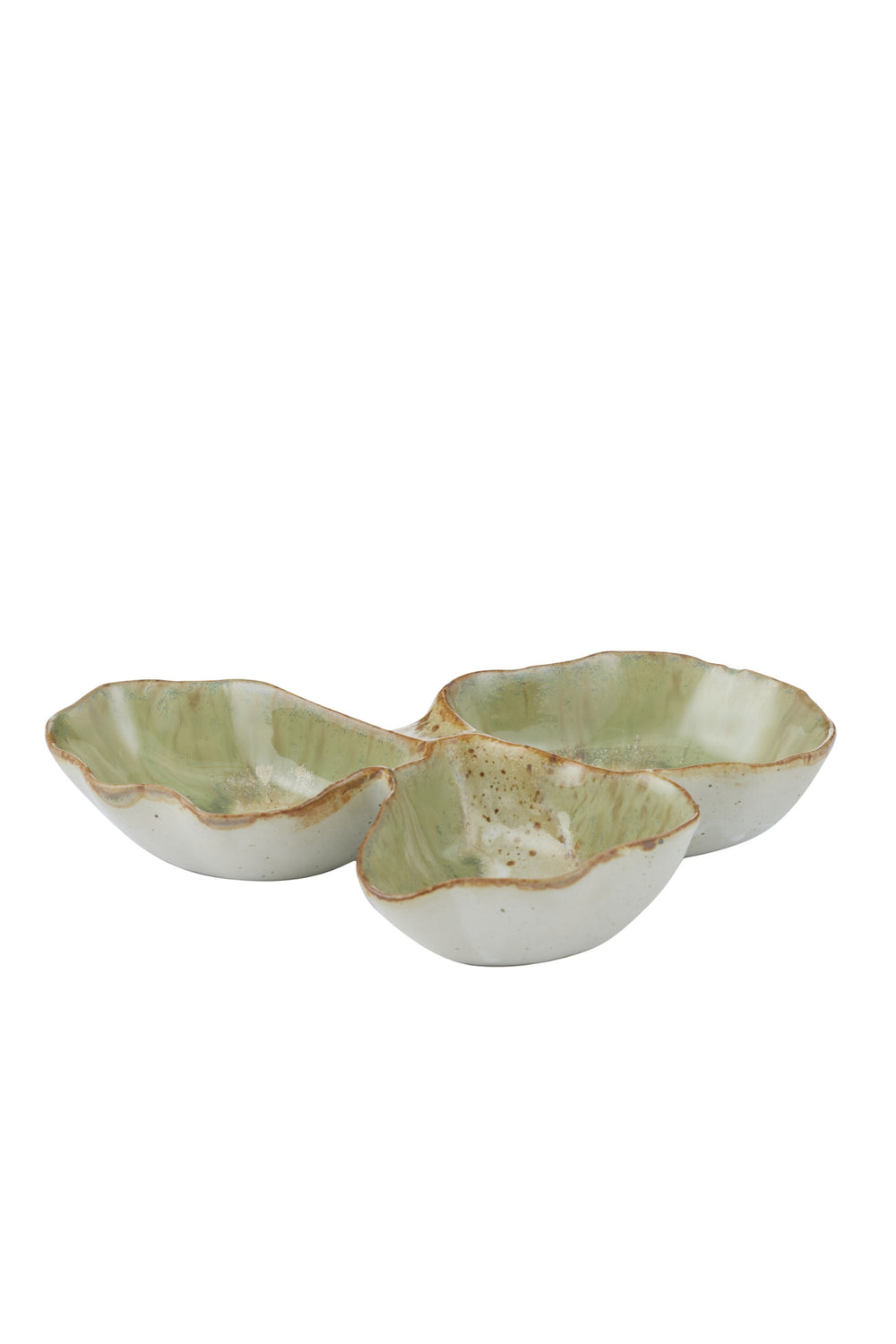 Sage Reactive Triple Serving Bowl