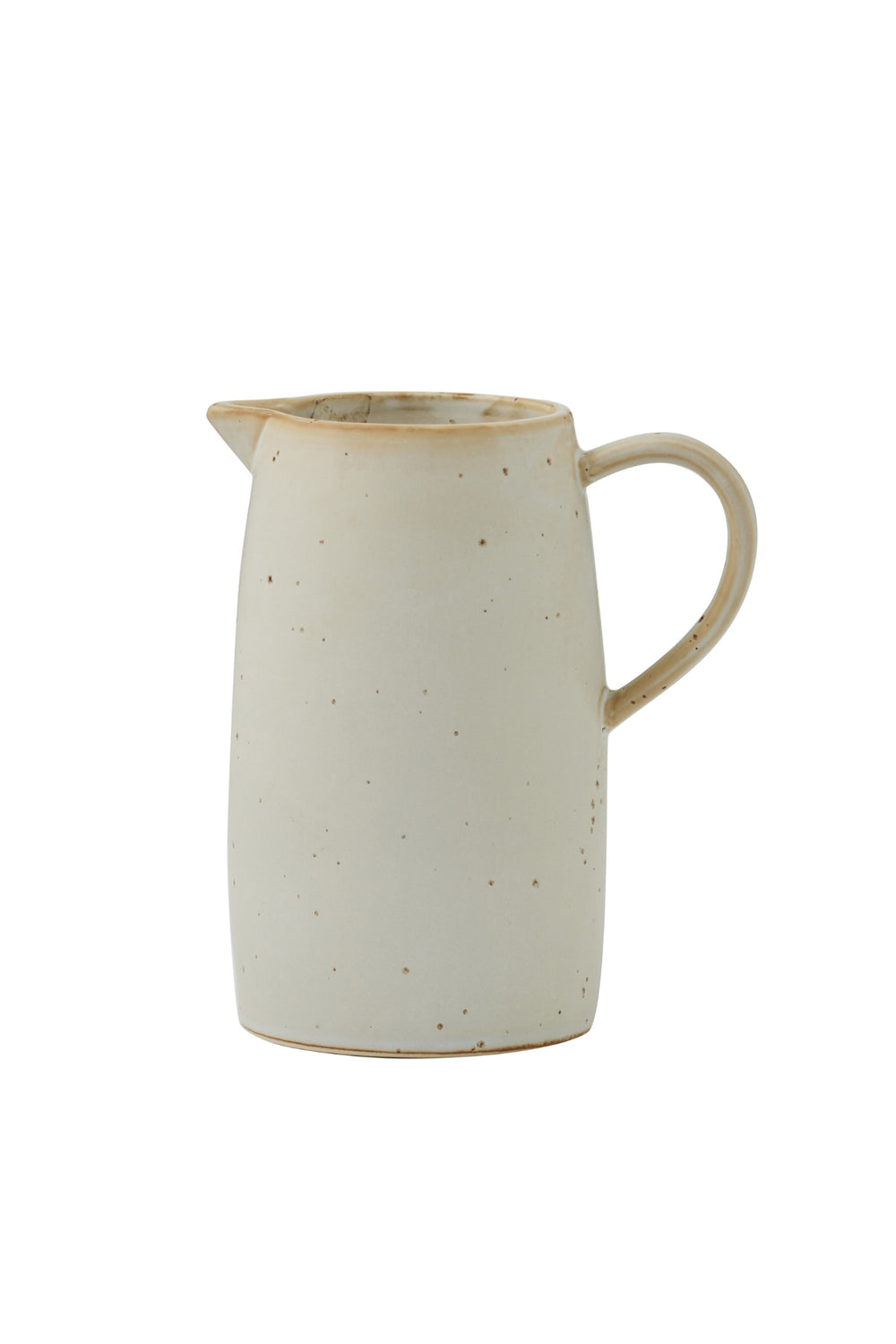 Cream Speckled Ceramic Jug