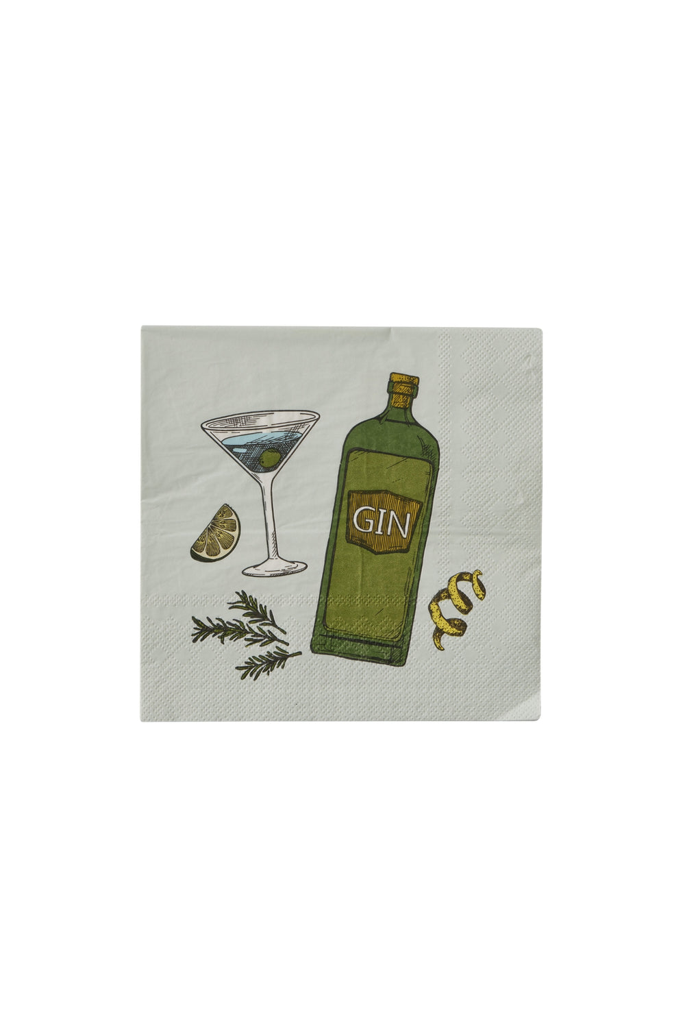 Gin Cocktail Paper Napkins
