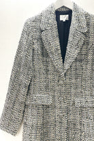 KAMARE - Farah Coat Black/White - Magpie Style