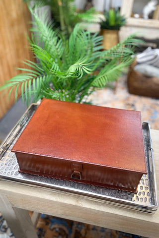 Document Box with Stirrup Clasp