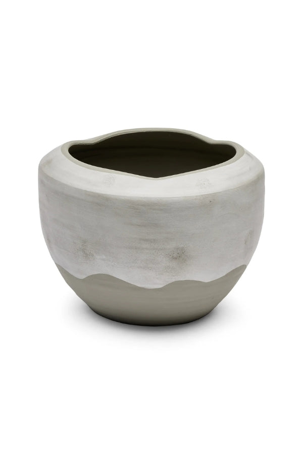Hudson Pot Small - Natural & Grey - Magpie Style