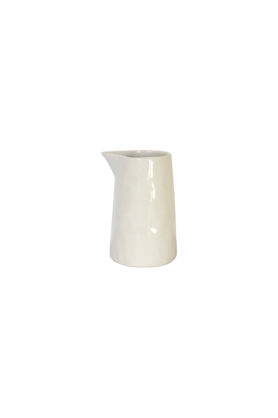Ivory Sculpted Ceramic Mini Jug - Magpie Style