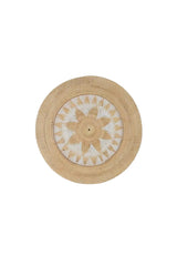 Natural Lombok Deco Plate Star