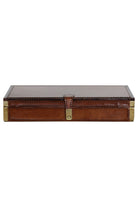 Heritage Leather Jewellery Box - Magpie Style