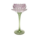 Lilac Stemmed Votive - Magpie Style