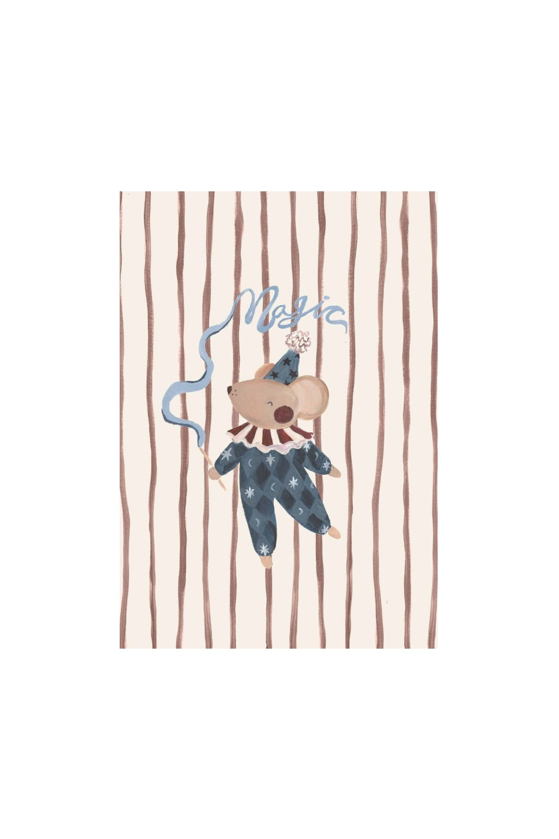 Card - Magic Mouse - Magpie Style