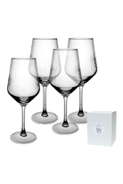 Irwin Starburst Wine Glasses - Set of 4