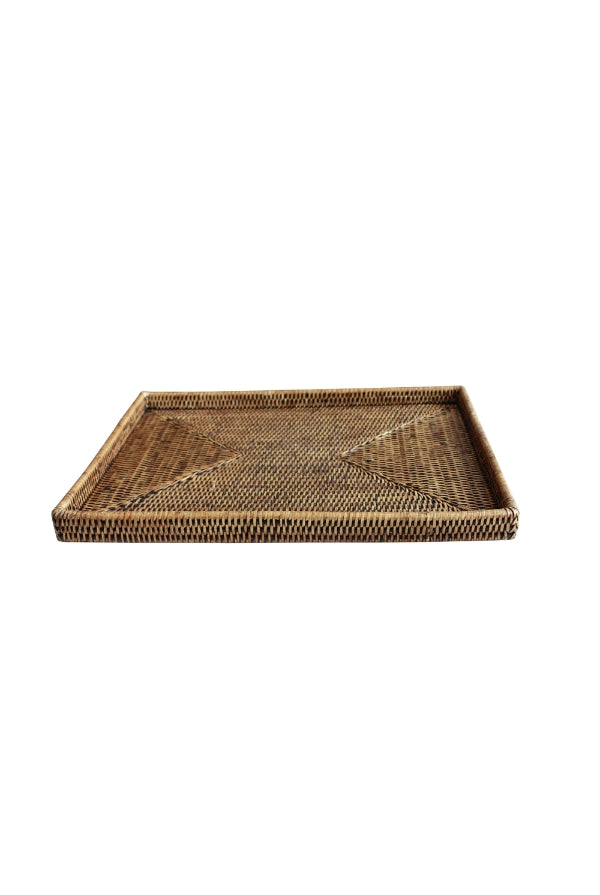 Large Rectangular Tray - Brown - Magpie Style