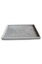 Large Rectangular Tray - White - Magpie Style