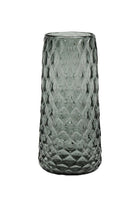 Vaughan Smokey Grey Dimple Vase - Large - Magpie Style