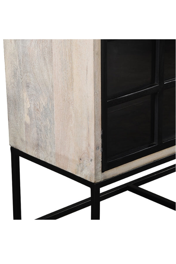 Bronte 2 Door Wide Cabinet - Magpie Style