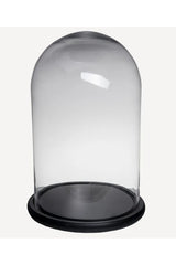 Tall Wide Dome Black Base