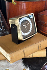 Safari Croc Print Clock