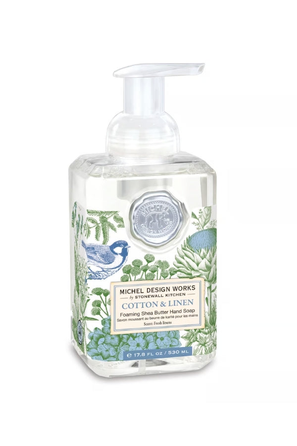 MICHEL DESIGN WORKS Cotton & Linen Foaming Hand Soap - Magpie Style