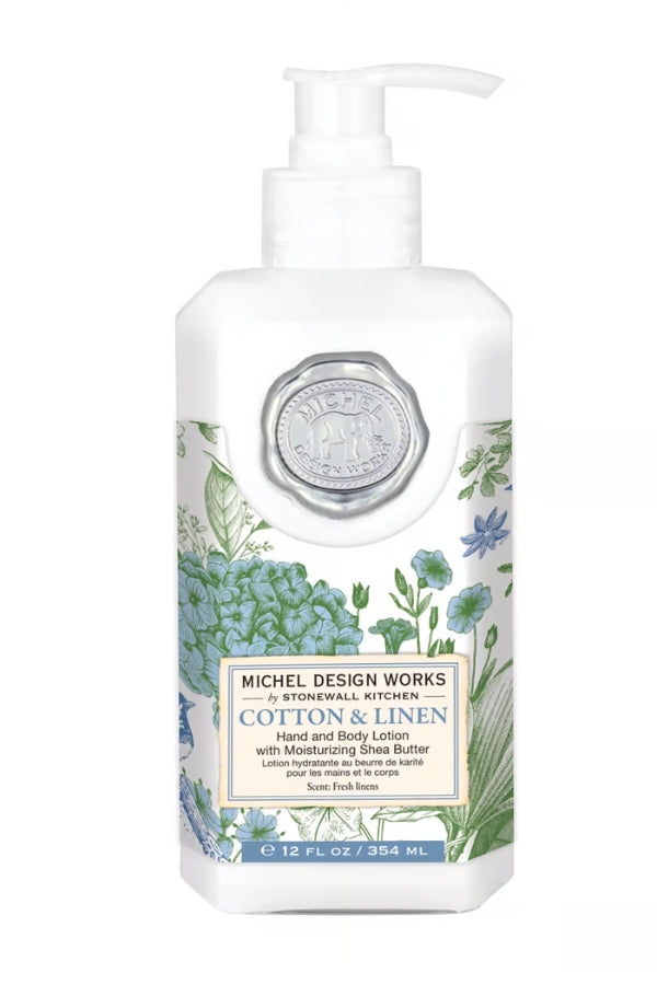 MICHEL DESIGN WORKS Cotton & Linen Hand & Body Lotion - Magpie Style