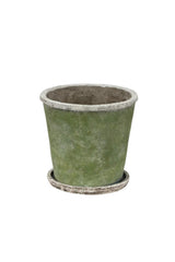 Evergreen Pot & Saucer - Large