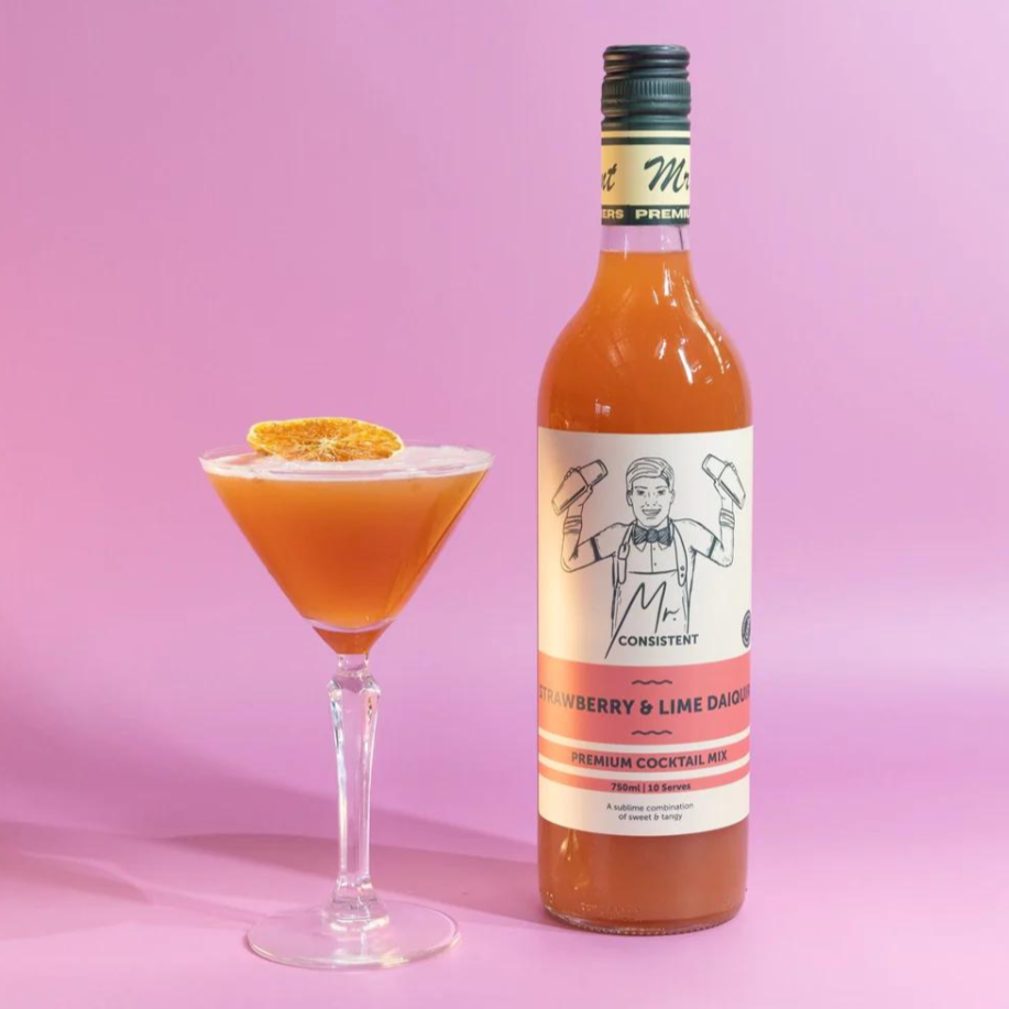 Mr Consistent Strawberry & Lime Daiquiri Mixer 750ml