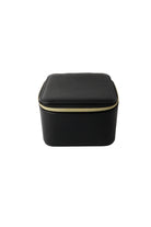 Square Jewellery Travel Box - Black - Magpie Style