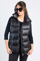 MOKÉ Ester Packable Vest in Black - Magpie Style