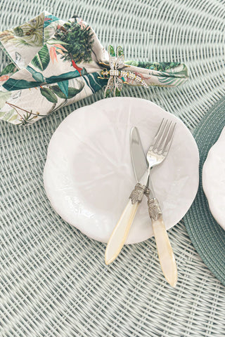 Cabbage Leaf Melamine Side Plate