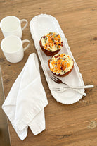 Pearl Melamine Narrow Platter 45cm - Magpie Style