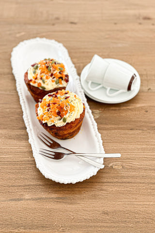 Pearl Melamine Narrow Platter 45cm